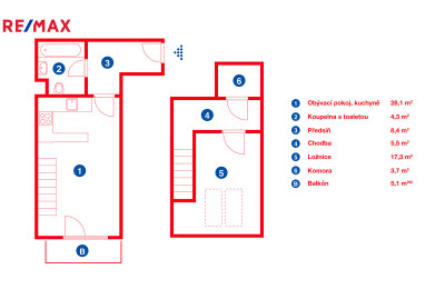 Prodej bytu 2+kk, 67 m2, Praha